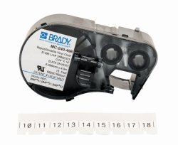 Removable label tape for label printer BMP®51 | Type : MC-240-498